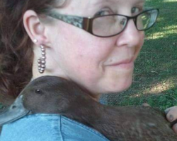 Me n Mama Duck.