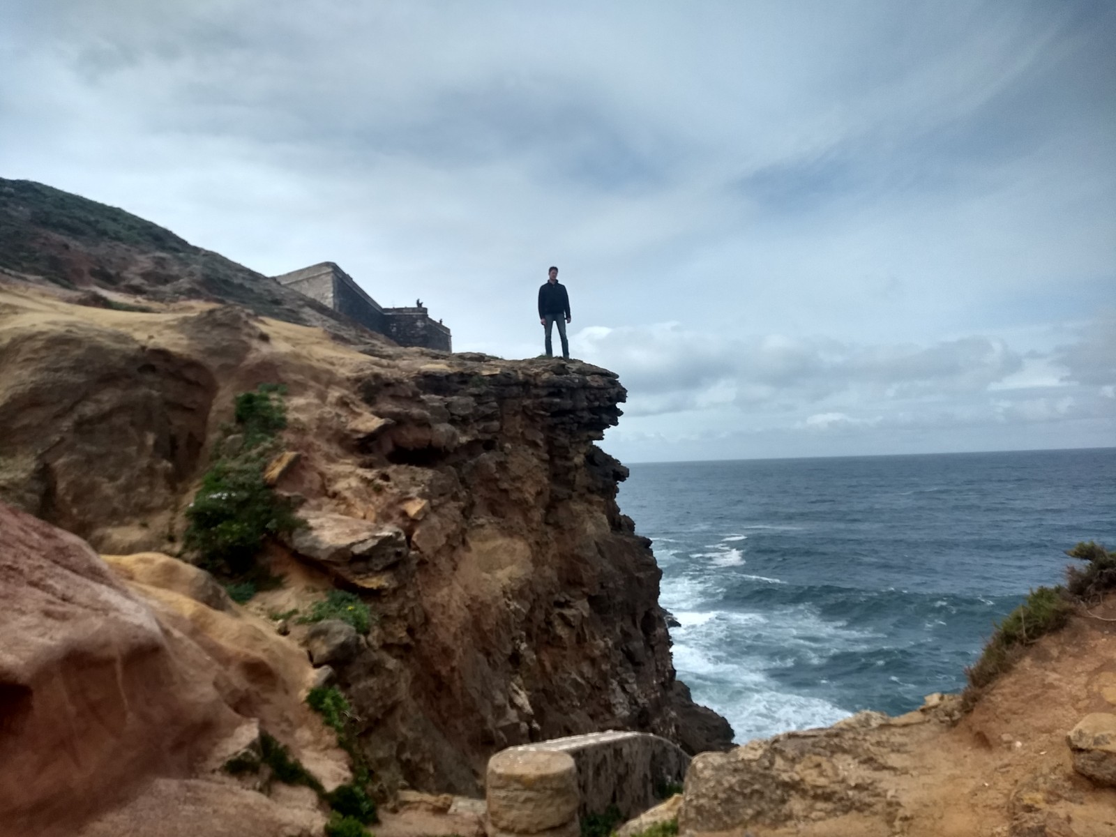 Cliffs in Nazare' Portugal