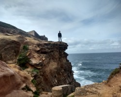 Cliffs in Nazare' Portugal