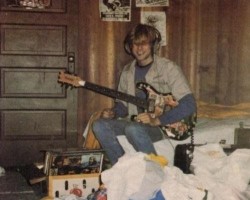 Kurt Cobain (Blood Type: O Negative) at age 18