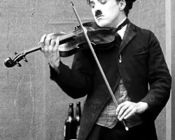 Charlie Chaplin was left-handed