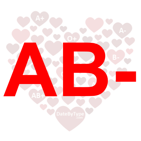AB negatives tend to read people well and passionately so. AB negatives tend to do best with another AB negative as a partner or an O negative if opposites attract. A negative men and AB negative women can also work out well.