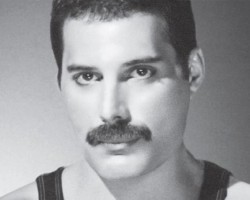 Freddie Mercury was blood type B negative.