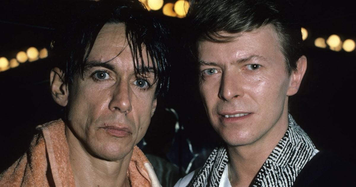 At least one of them has to be... #IggyPop #DavidBowie