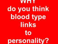 Blood Type Personalities