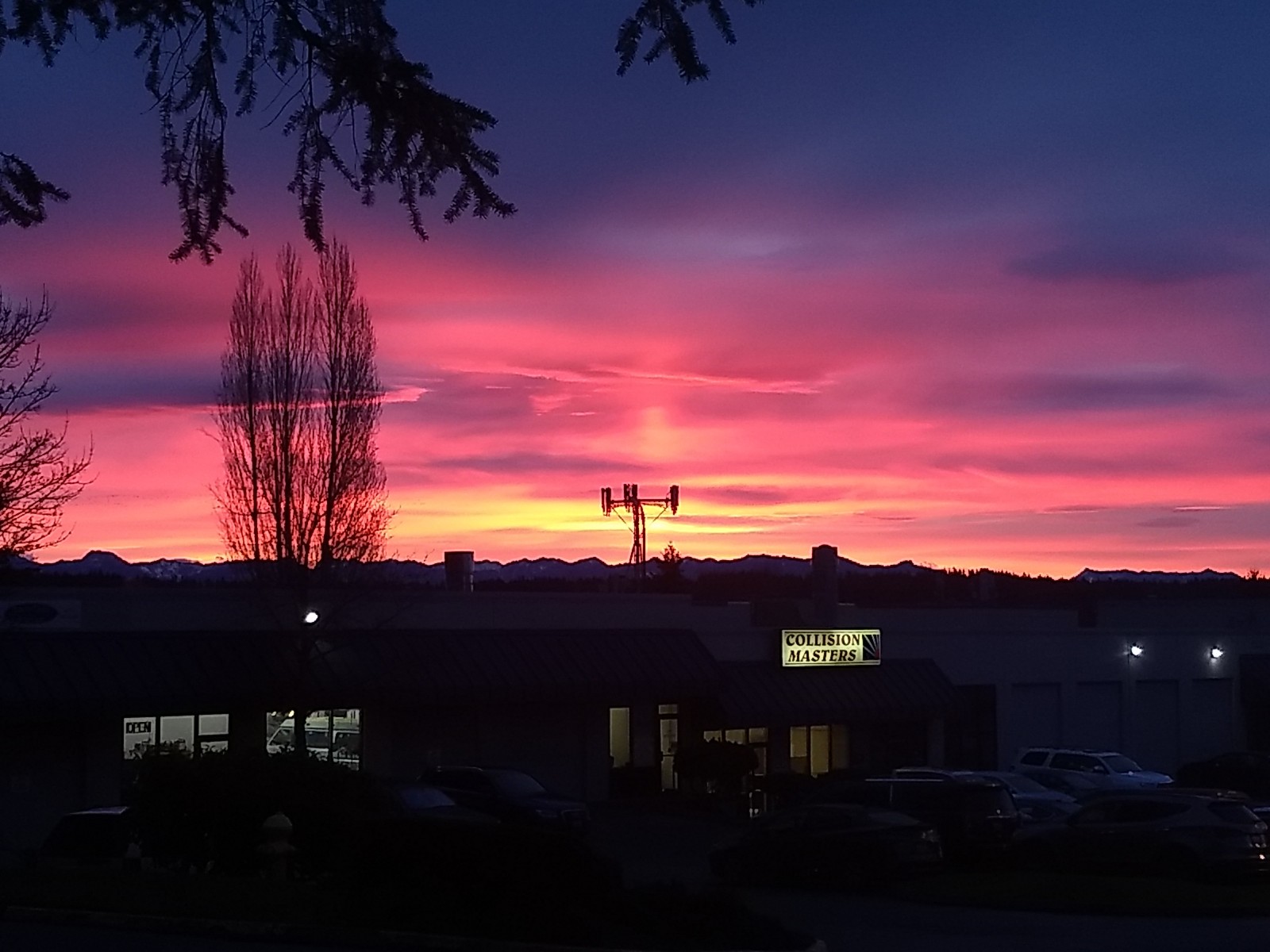 Sunrise in Kirkland Washington