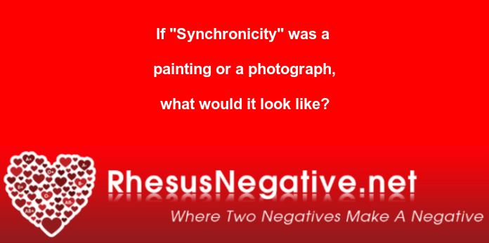 Have you ever experienced synchronicity? Can you draw it?