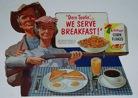 The line “Breakfast is the most important meal of the day” was invented in the 19th century by Seventh Day Adventists James Caleb Jackson and John Harvey Kellogg to sell their newly invented breakfast cereal.