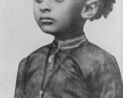 Haile Selassie I as a child. Look at the headshape.