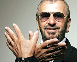 Ringo Starr, another rh negative Beatle. Now Sir Richard Starkey (A negative)