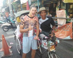 Fellow Pedicab in Chiang Mai Thailand