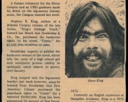Stephen King has blood type A-
