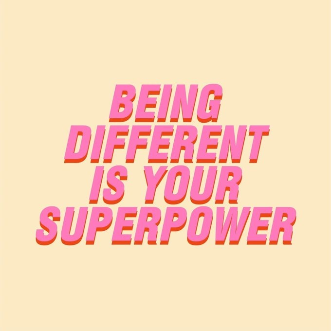 I actually do not consider Rh negatives to be different. I consider the world we live in to be very differently wired from us.
See yourselves through your own eyes. Not through the perception of others.