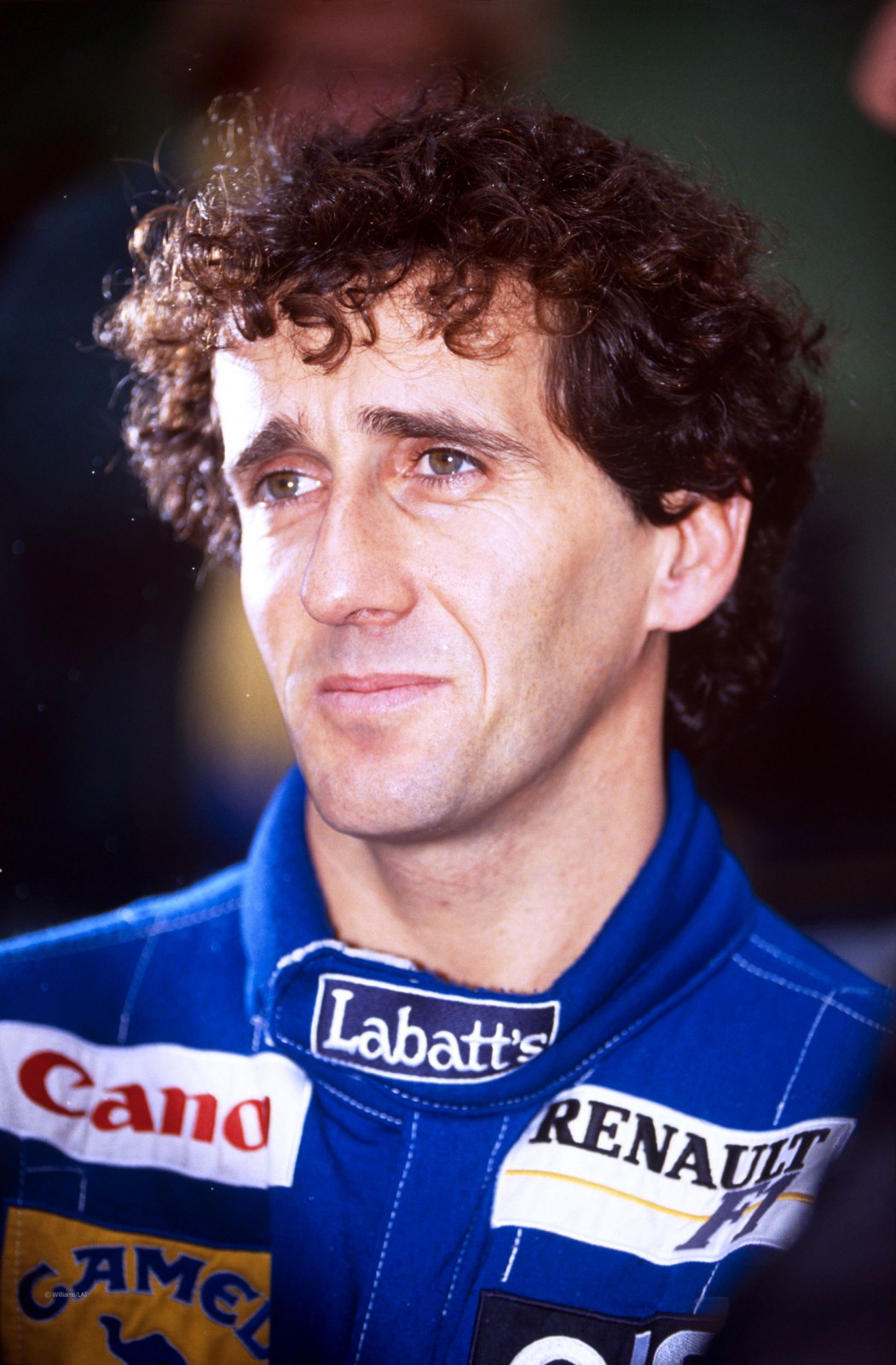 Alain Prost no longer races cars. He survived one of the most dangerous sports. His blood type: AB negative!
He is of French and Armenian descent.