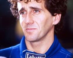 Alain Prost no longer races cars. He survived one of the most dangerous sports. His blood type: AB negative!
He is of French and Armenian descent.