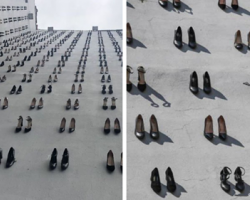 There's A Haunting Memorial Honoring 440 Women Killed By Their Husbands Last Year In Turkey