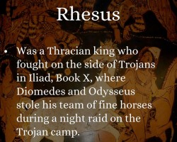 King Rhesus may have been Rh-