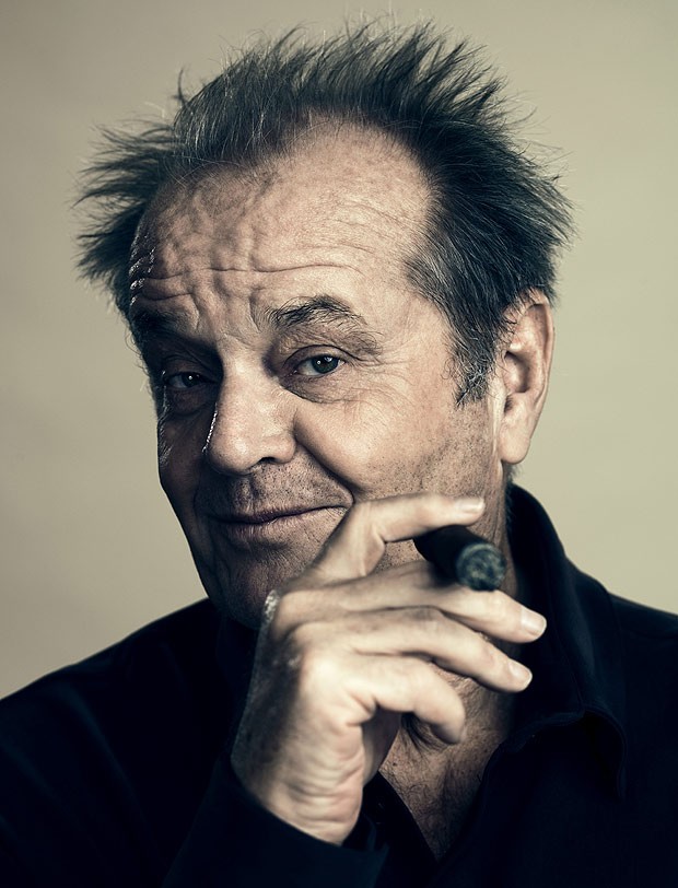 Jack Nicholson is blood type B-. Seems like a few other famous actors have the same.