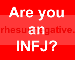 An unusually high amount of rh negatives appears to be INFJ.