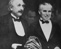 I bet you anything, that at least one of these two was rh negative. #AlbertEinstein #CharlieChaplin