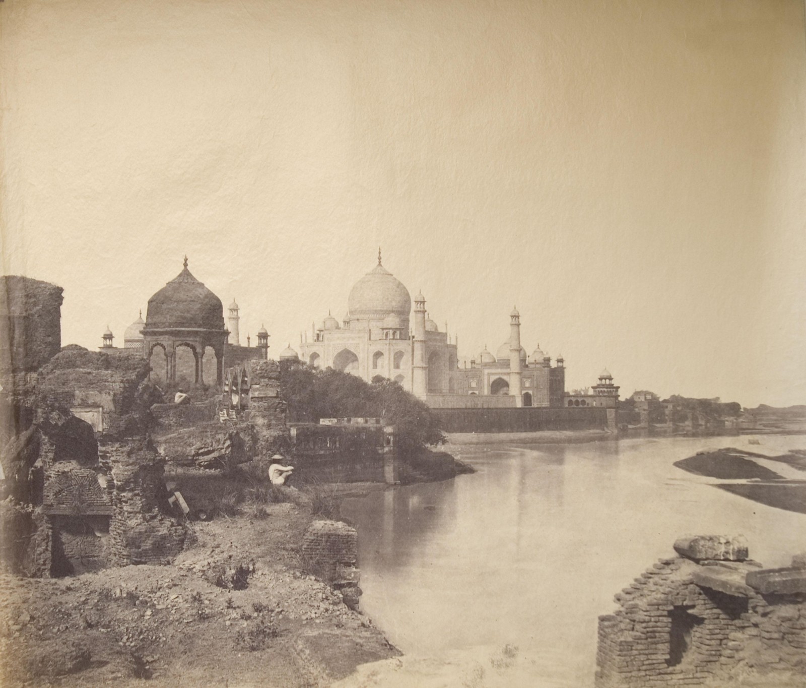 Dr. John Murray's images of the Taj Mahal are recognized as the first-ever photographs of the monument. The surgeon, who was employed with the East India Company, took the pictures between 1858 and 1862