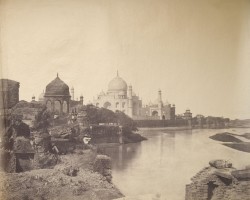 Dr. John Murray's images of the Taj Mahal are recognized as the first-ever photographs of the monument. The surgeon, who was employed with the East India Company, took the pictures between 1858 and 1862
