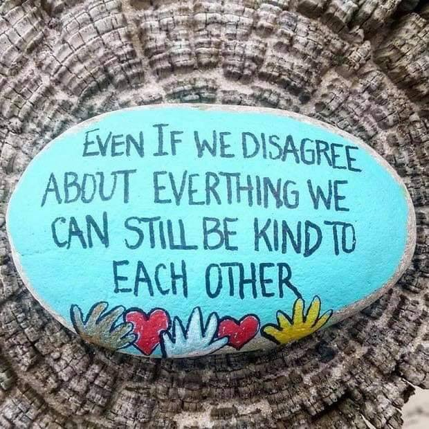 We hate wasting energy on arguing unless it's really important to us.