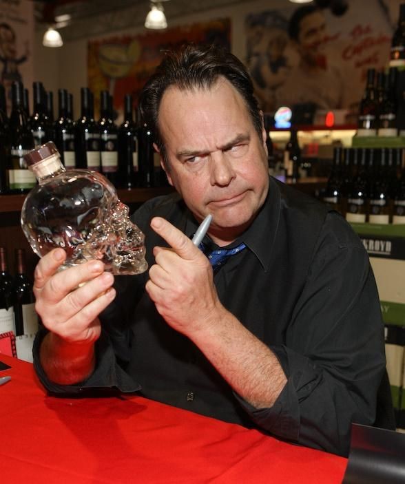 Dan Aykroyd, also rh negative and left-handed