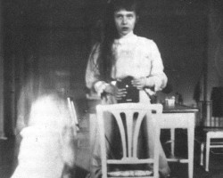 Princess Anastasia Romanov takes a mirror selfie, 1914. The Romanov girls were fascinated with photography, and many of the family’s most candid photos were taken by the four princesses.