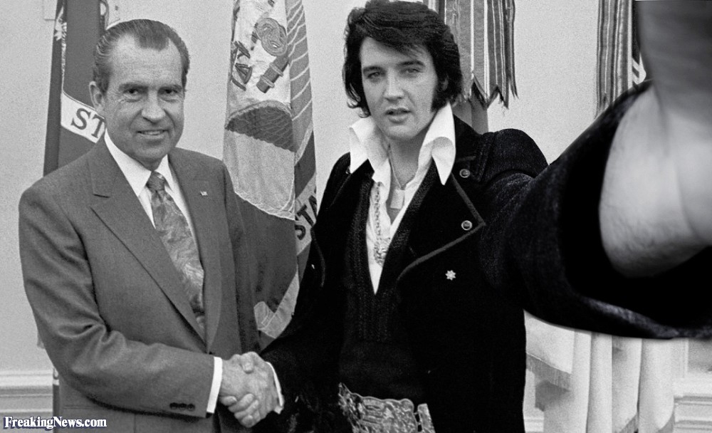 Richard Nixon, co-creator of the selfie, was blood type A-.