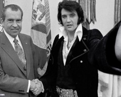 Richard Nixon, co-creator of the selfie, was blood type A-.