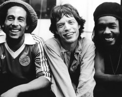 Bob Marley and Mick Jagger... B- and AB-.